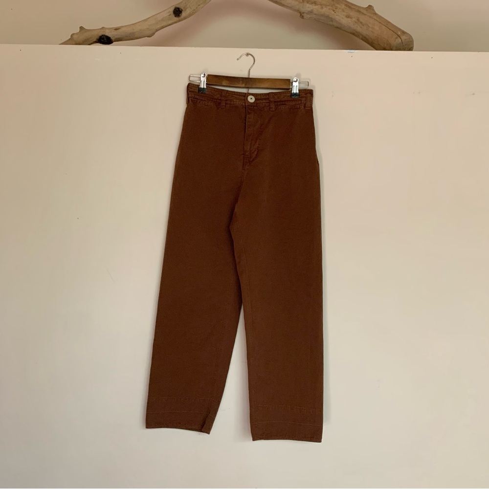 High Waist Wide Leg Trousers